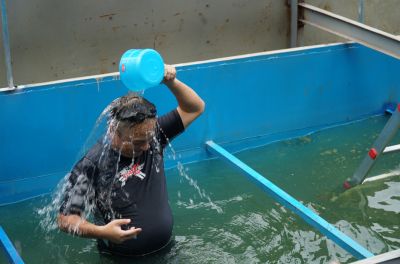 Nước s&ocirc;ng T&ocirc; Lịch sau khi được l&agrave;m sạch bằng c&ocirc;ng nghệ Nano-Bioreactor.